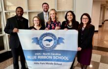 Mills Park Middle School Receives Prestigious NC Award