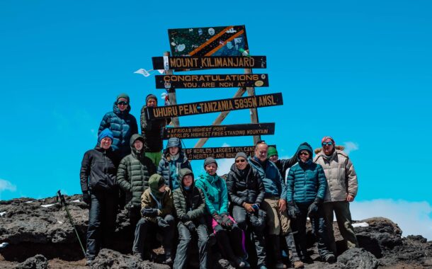 West Cary Teen Summits Mt. Kilimanjaro with Family